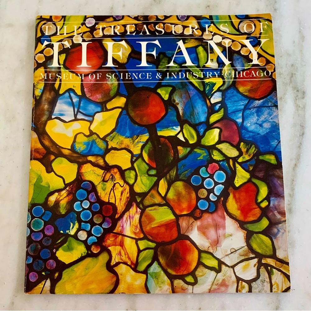 The Treasures of Tiffany 1982 Exhibition Book 1st Edition! Softcover